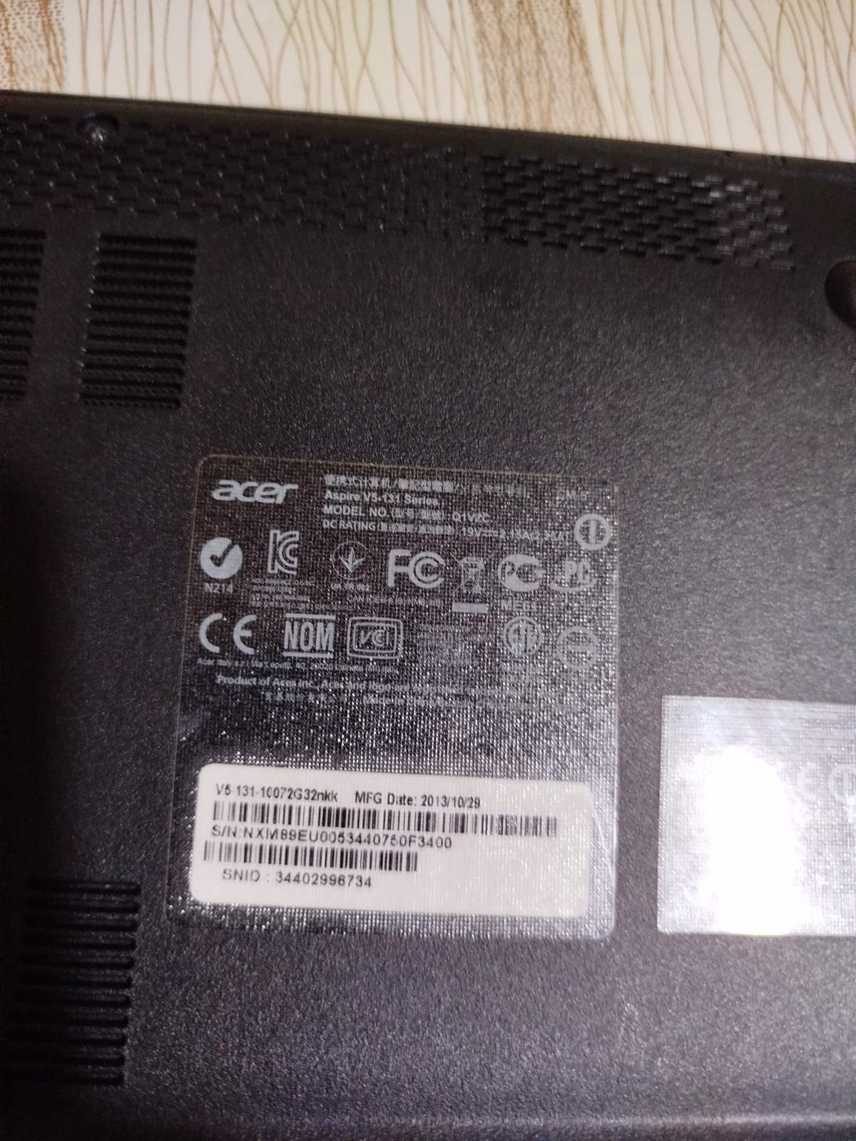 Нетбук acer v5-131
