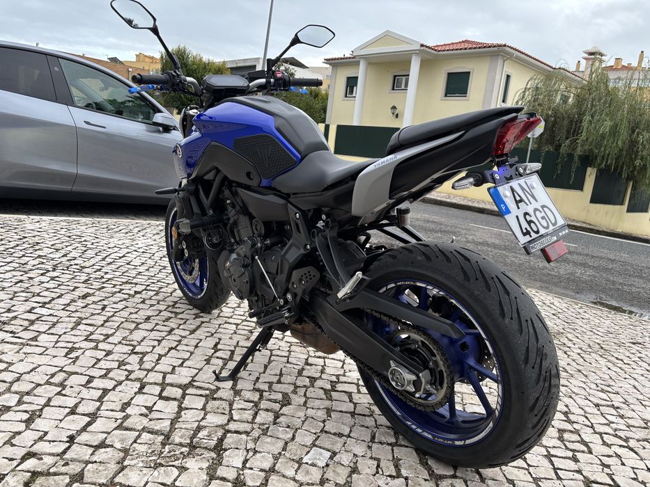 Yamaha MT 07 só com 12000kms 2022