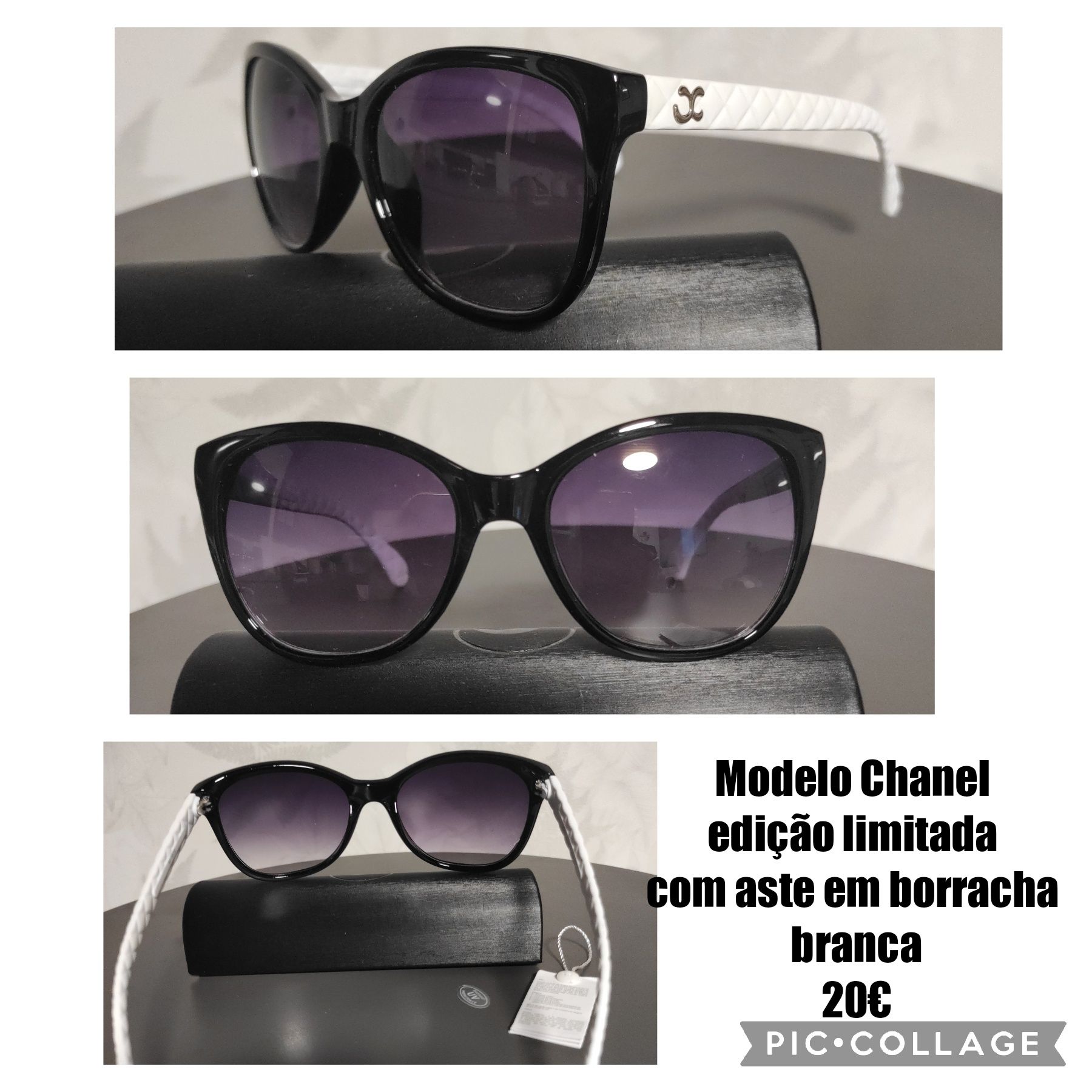 Óculos de sol Modelo chanel (edição limitada)