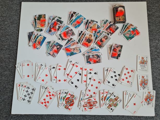 Винтаж Карты игральные покерные  54шт  ню эротические гдр