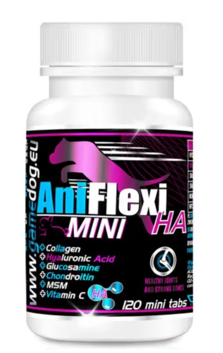 Game Dog AniFlexi HA Mini 120tbl. - preparat wspomagający stawy małych