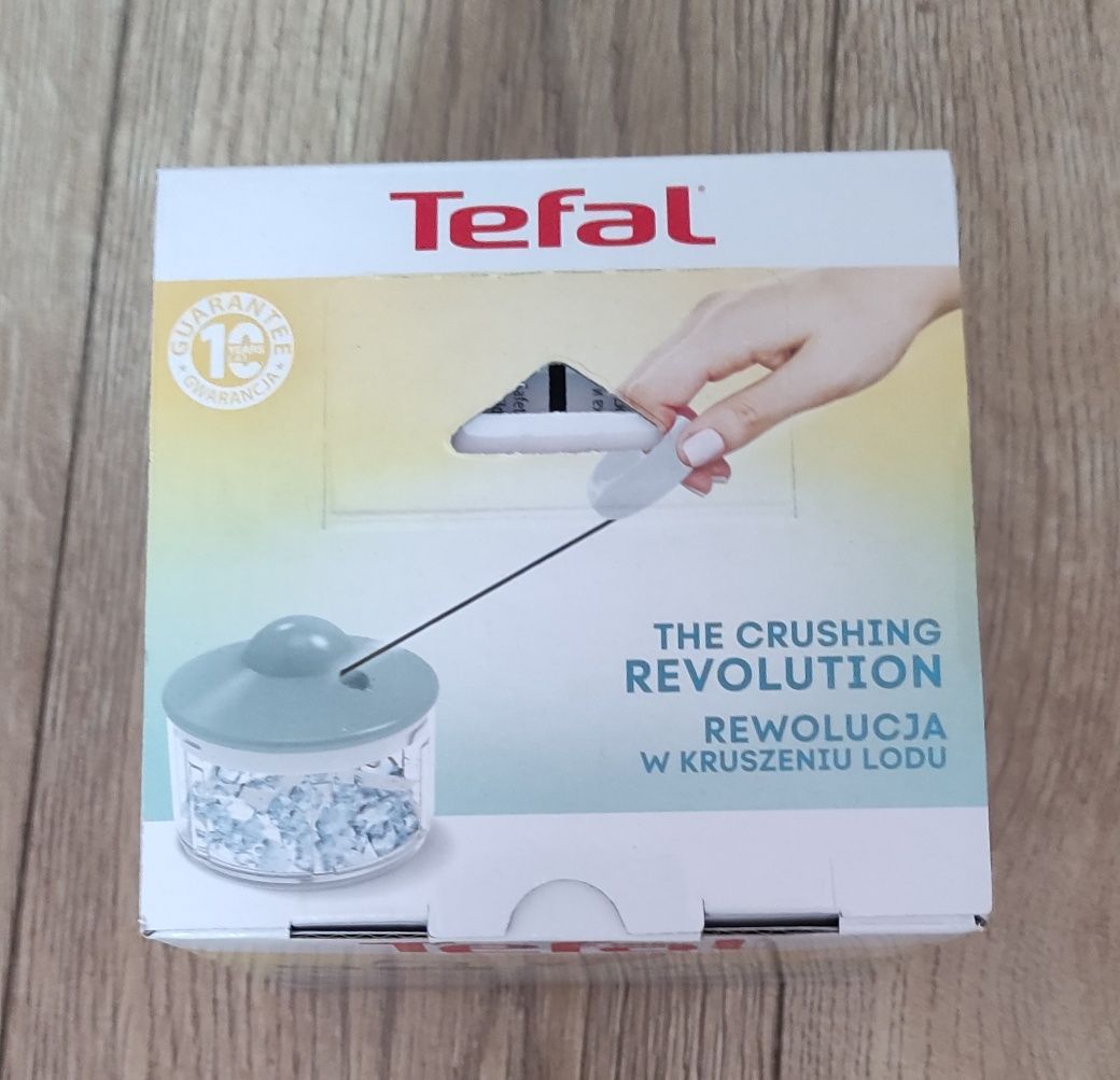 5 sekundowa kruszarka do lodu Tefal nowa