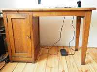 Stare biurko drewniane międzywojenne
