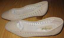 Sapatos Beges (Novos): Tam 36