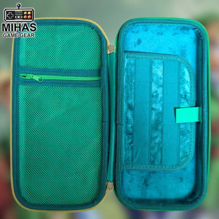 Чохол для Nintendo Switch Набір 4в1 - The Legend of Zelda стіки, скло