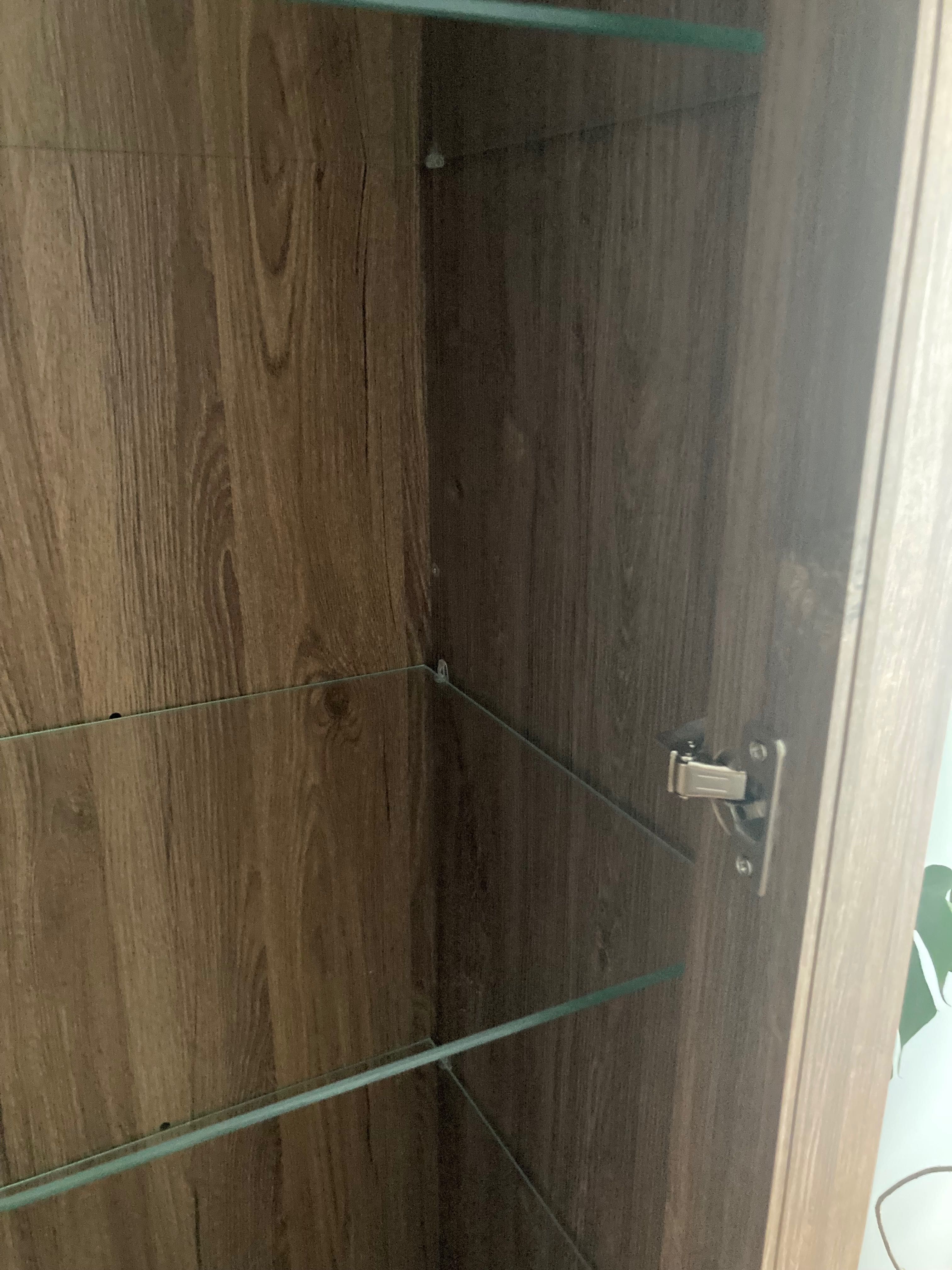 Witryna 98cm z kolekcji Gent BRW dąb stirling