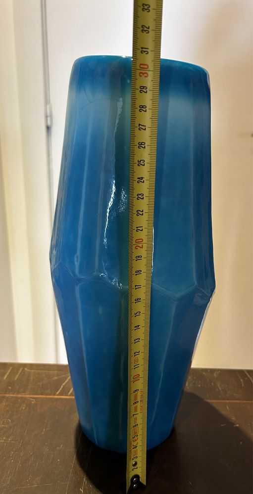 Vaso azul brilhante 30 cm
