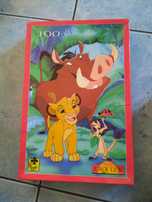 Puzzle Król Lew 100 sztuk