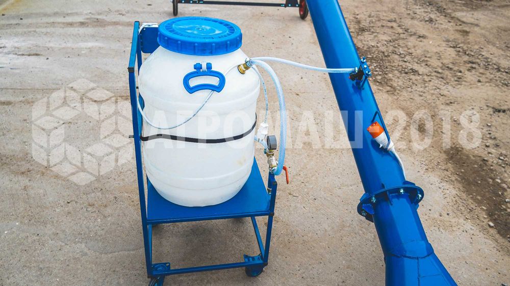 Шнековый погрузчик с подборщиком 159мм*8м. Транспортер. Конвейер. Шнек