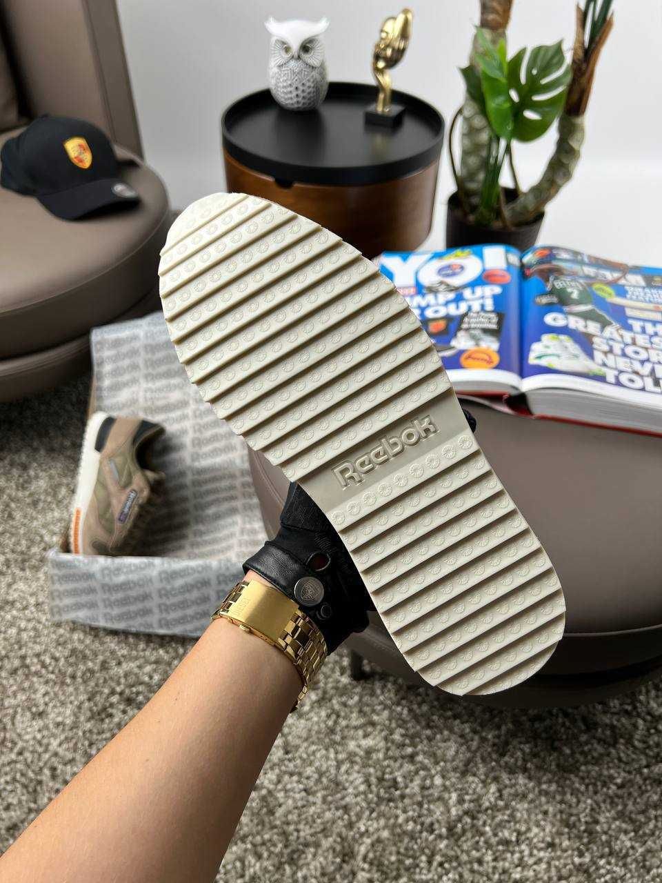 Чоловічі кросівки рібок Reebok Classic New Sand White [41-46]