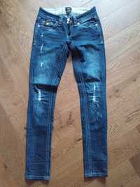 Jeansy dżinsy spodnie River Island S