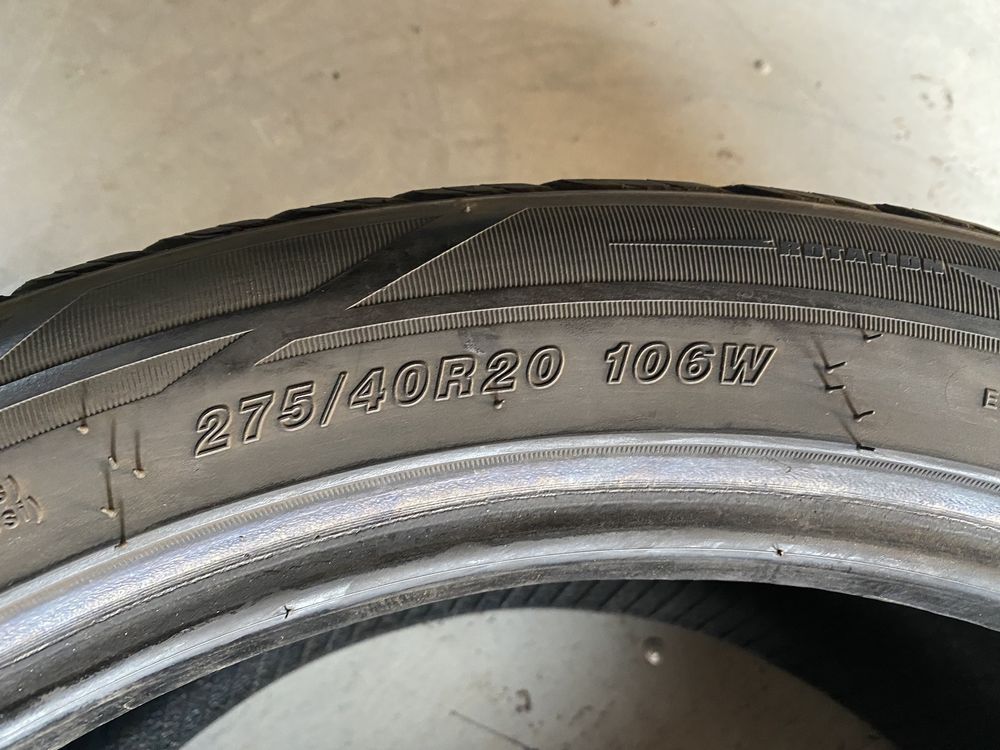 Літня резина шини 275/40R20 GRIPMAX 7мм