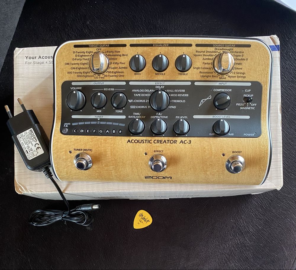Zoom AC-3 efekt do gitary akustycznej