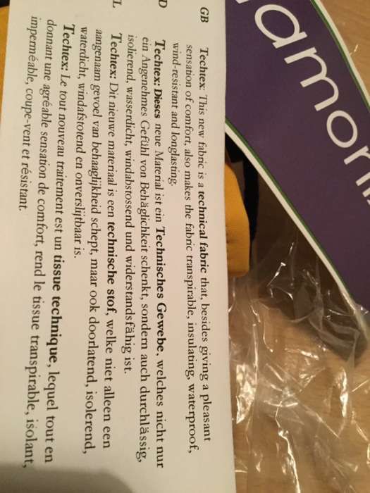 Blusão de neve “novo”  T-L