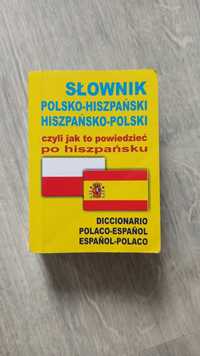 Słownik polsko-hiszpański hiszpańsko-polski + gramatyka