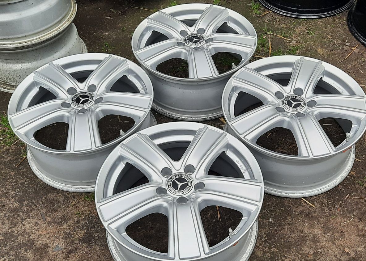 Alufelgi 17" Mercedes 5x112 z czujnikami 2021r+Gratis