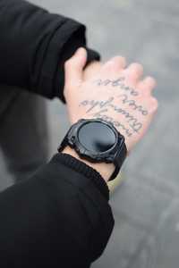 Часы smart watch black xiaomi черные круглые