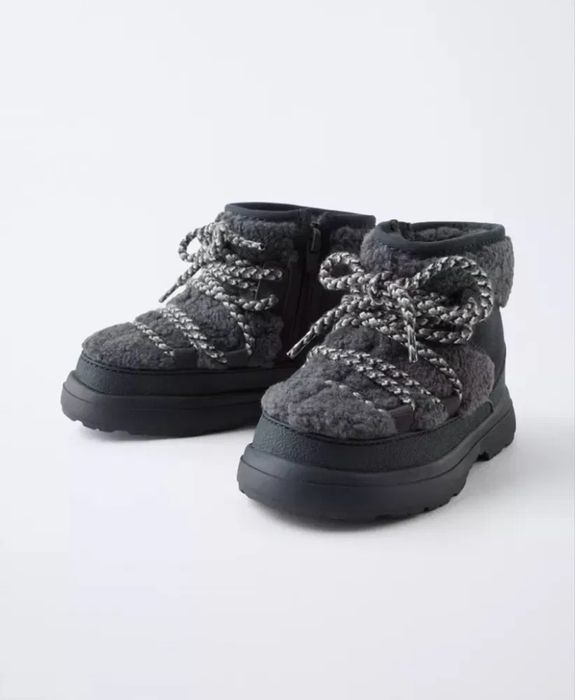 Зимові черевички ботінки zara 26 розмір