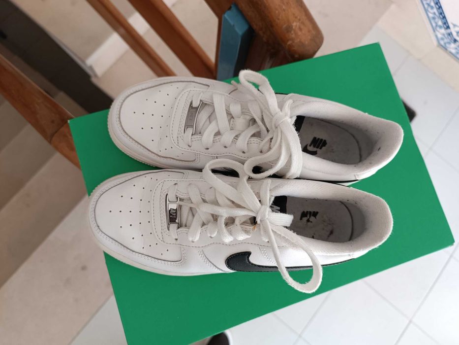 Nike Air Force 1 GS branco tamanho 36