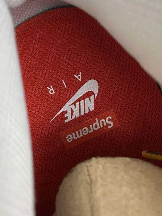 Buty męskie Nike Air Bakin SP Supreme białe org 45,5