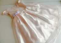 Платье нарядное белое сукня святкова на девочку 4-6 лет, белое