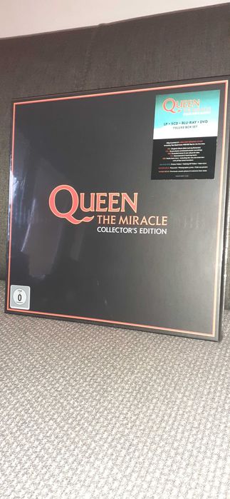 Queen The Miracle (Collector’s Edition Box Set) [5 CD/LP/Blu-ray/DVD]
