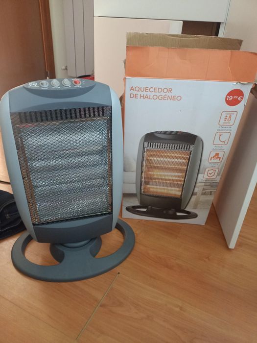 aquecedor halogenio 1200 w
veja os meus outros anuncios a ver se inter