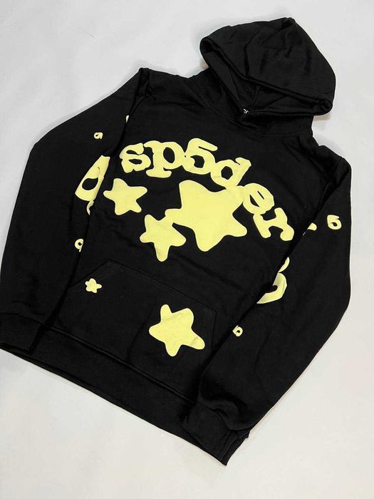 Худи S5DER кофта спайдер hellstar glo gang corteiz кортез drip drill