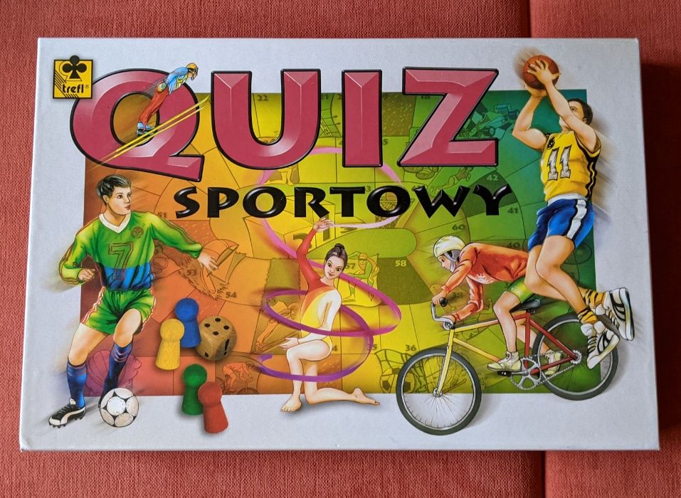 Quiz sportowy (Trefl) - gra planszowa