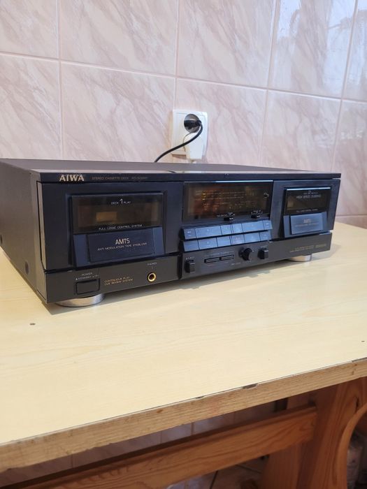 Magnetofon, DECK, AIWA AD-WX616 w pełni sprawna