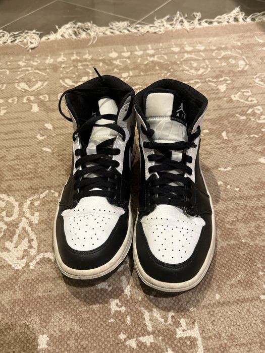 Air jordan 1 Mid White Shadow, 42