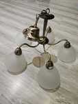 Lampa wisząca, żyrandol, oświetlenie salon, komplet 2szt.