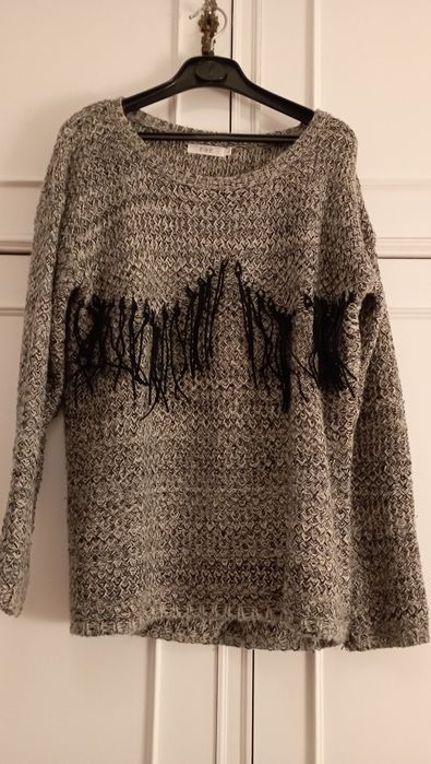 Camisola de lã cinza da F&P