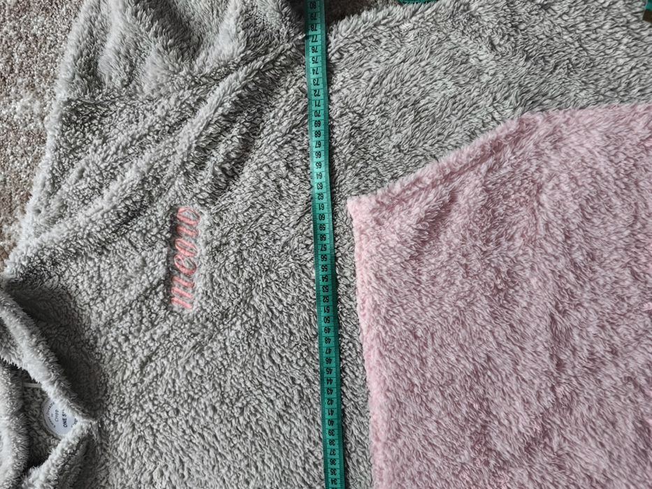 Тепла флісова домашня кофта піжама