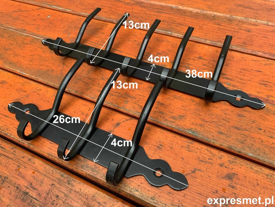 Wieszak ścienny na ubrania duży RETRO *EXPRESOWA WYSYŁKA*