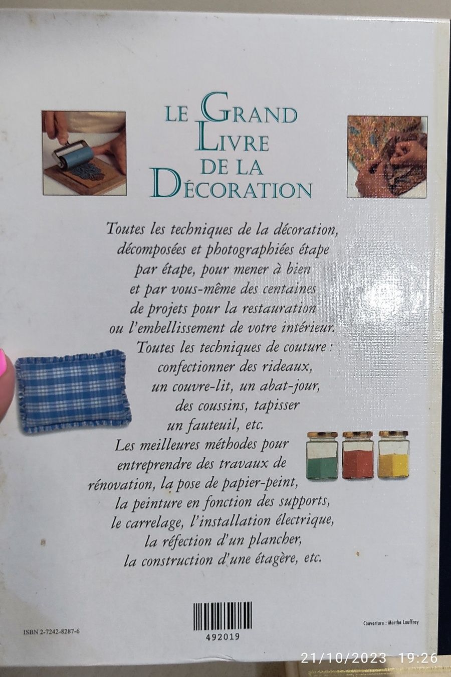 Livro sobre decoração