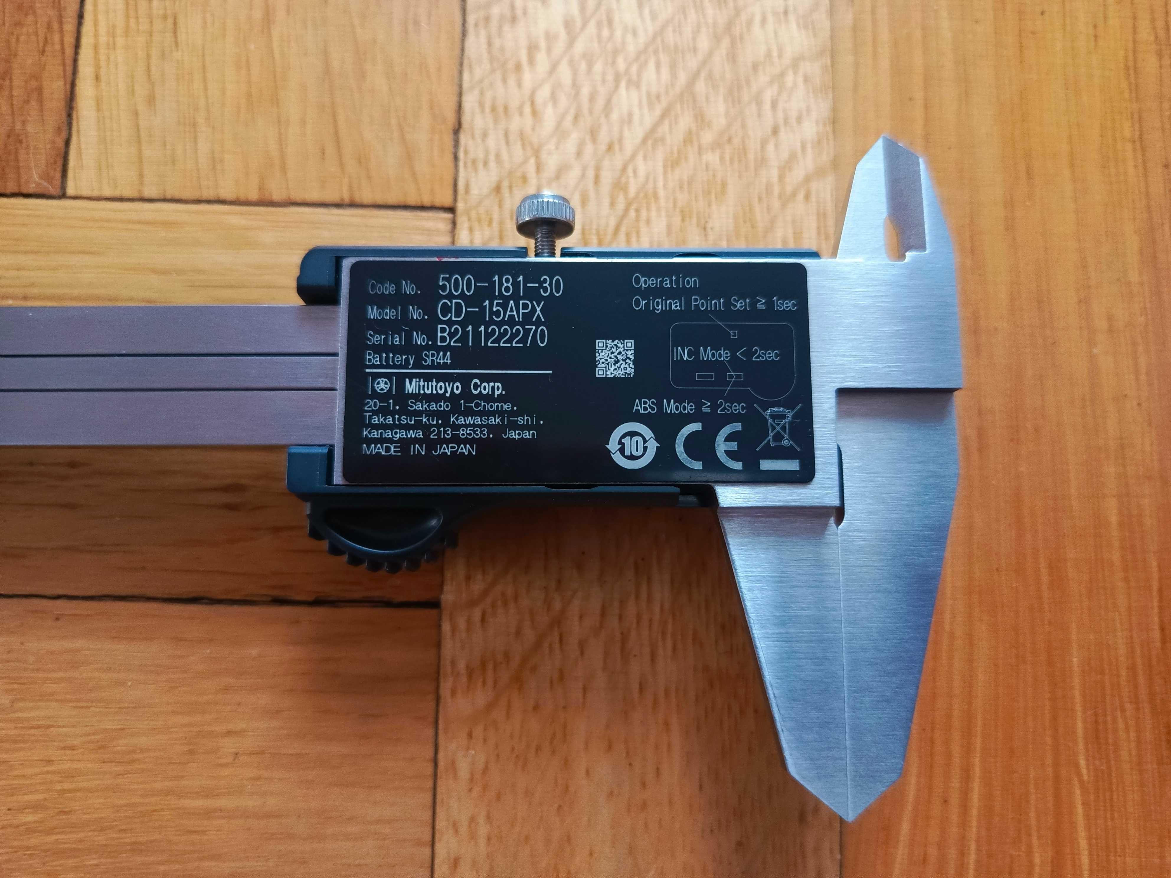 Suwmiarka Mitutoyo 500.181.30 CD-15APX 150mm AOS 100% ORYGINAŁ!