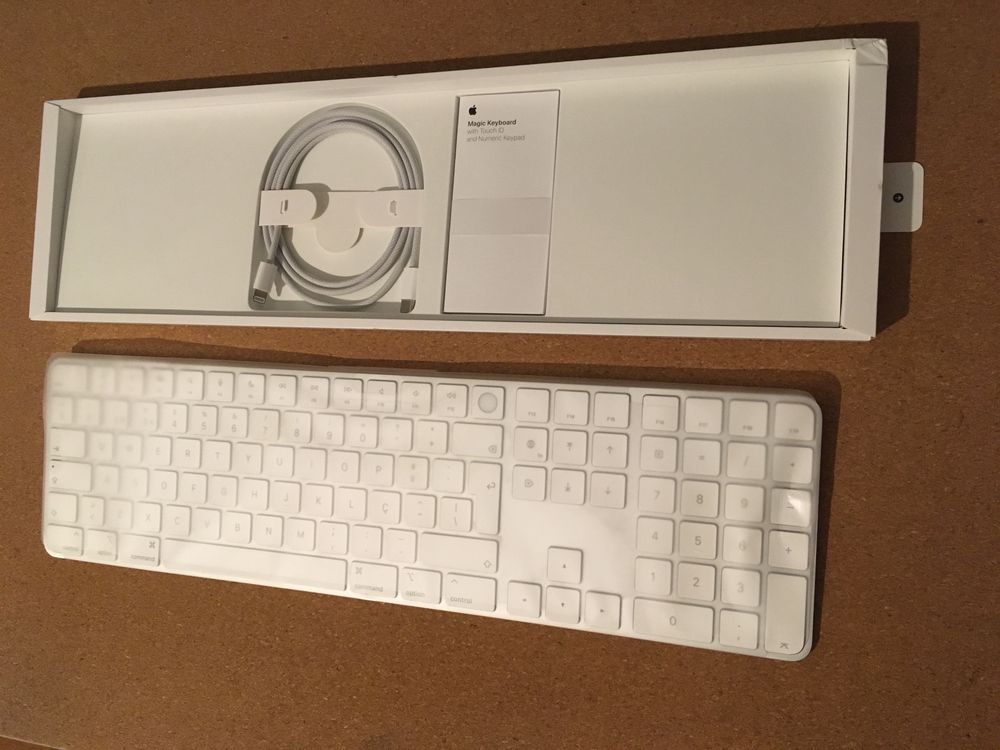 Magic keybord touchId (teclado nunerico)