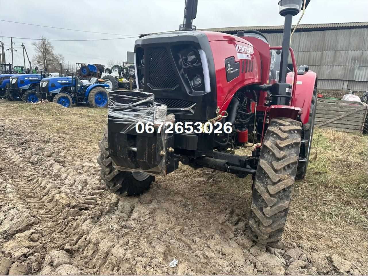 Трактор KENTAVR 504F 3-точка 4*4 Великий Вибір БЕЗКОШТОВНА Доставка