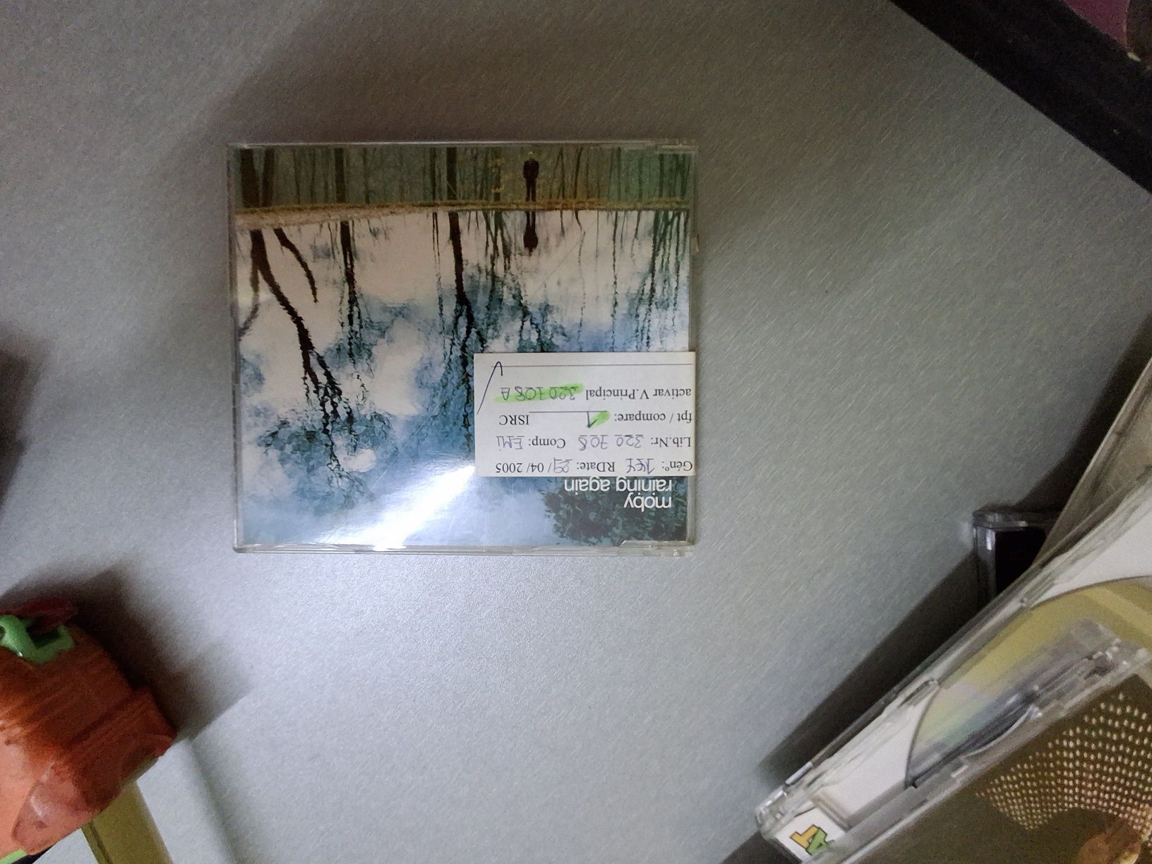 Cd moby raining again single