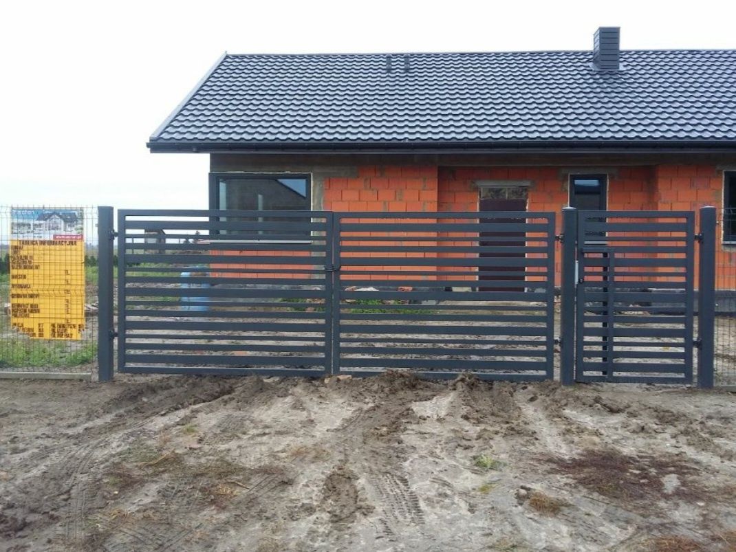 Bramy  wjazdowe skrzydłowe, przesuwne
