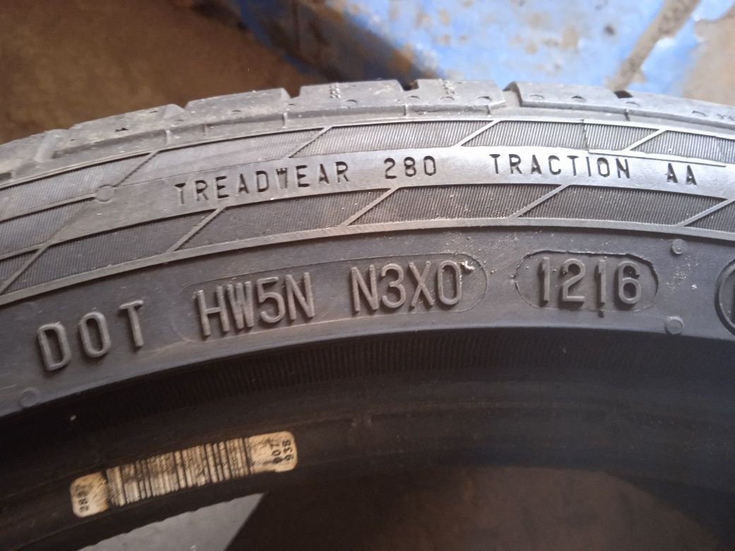 Opony letnie Continental 225/40R18