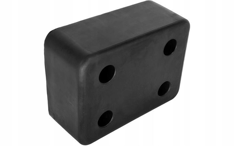 ODBÓJ ODBOJNIK GUMOWY NACZEPY 200x150x80 4 OTWORY