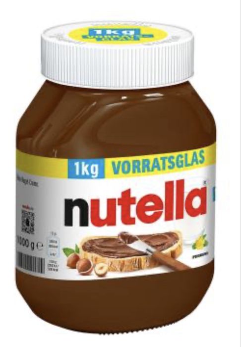 Nutella 1kg oryginalna z rynku Niemieckiego