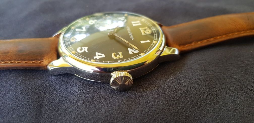Z zegarka kieszonkowego robimy naręczny przykład Jaeger-LeCoultre