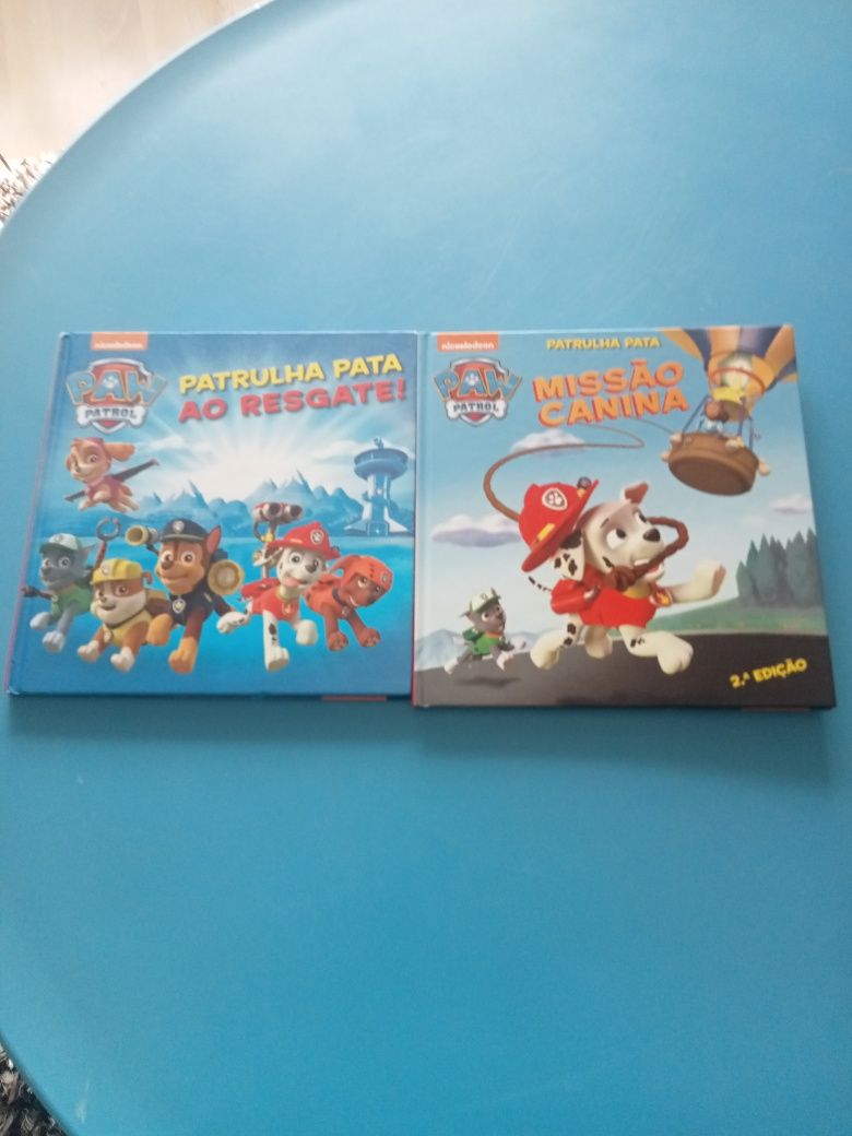 2 Livros da Patrulha pata