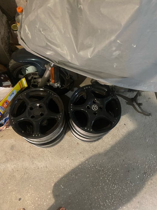 Jantes 15 pretas 4x100