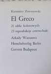 El GRECO przepiękny album okazja