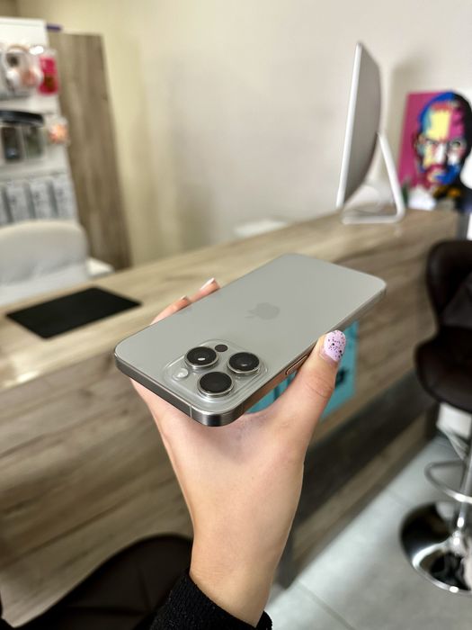 Iphone 15 Pro Max 256 Gb Фіз Сім Natural Розстрочка Обмін Магазин