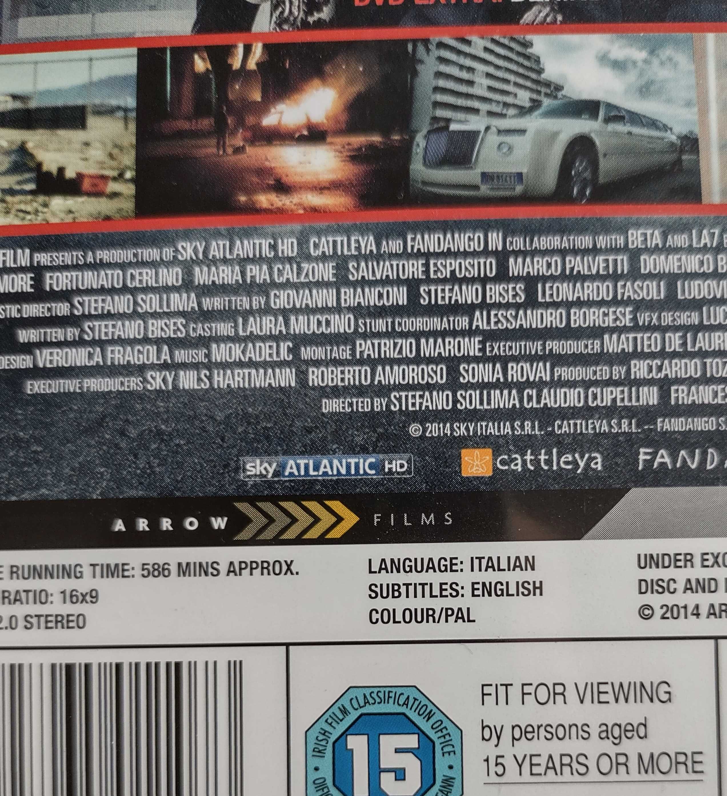 Gomorrah Season 1 (4DVD) Gomorra sezon 1 bez napisow polskich
